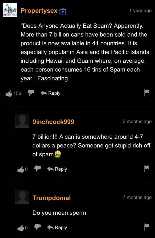 PropertySex posts fun facts on their videos? by Thokgrave1337