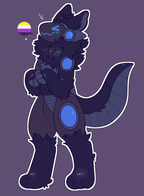 prowotogen!!!! <commissioned by flavius, art by me @spookyfoxinc on twitter> by spookyfoxinc