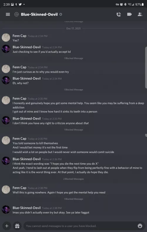 Psa abusive inflation discord member.