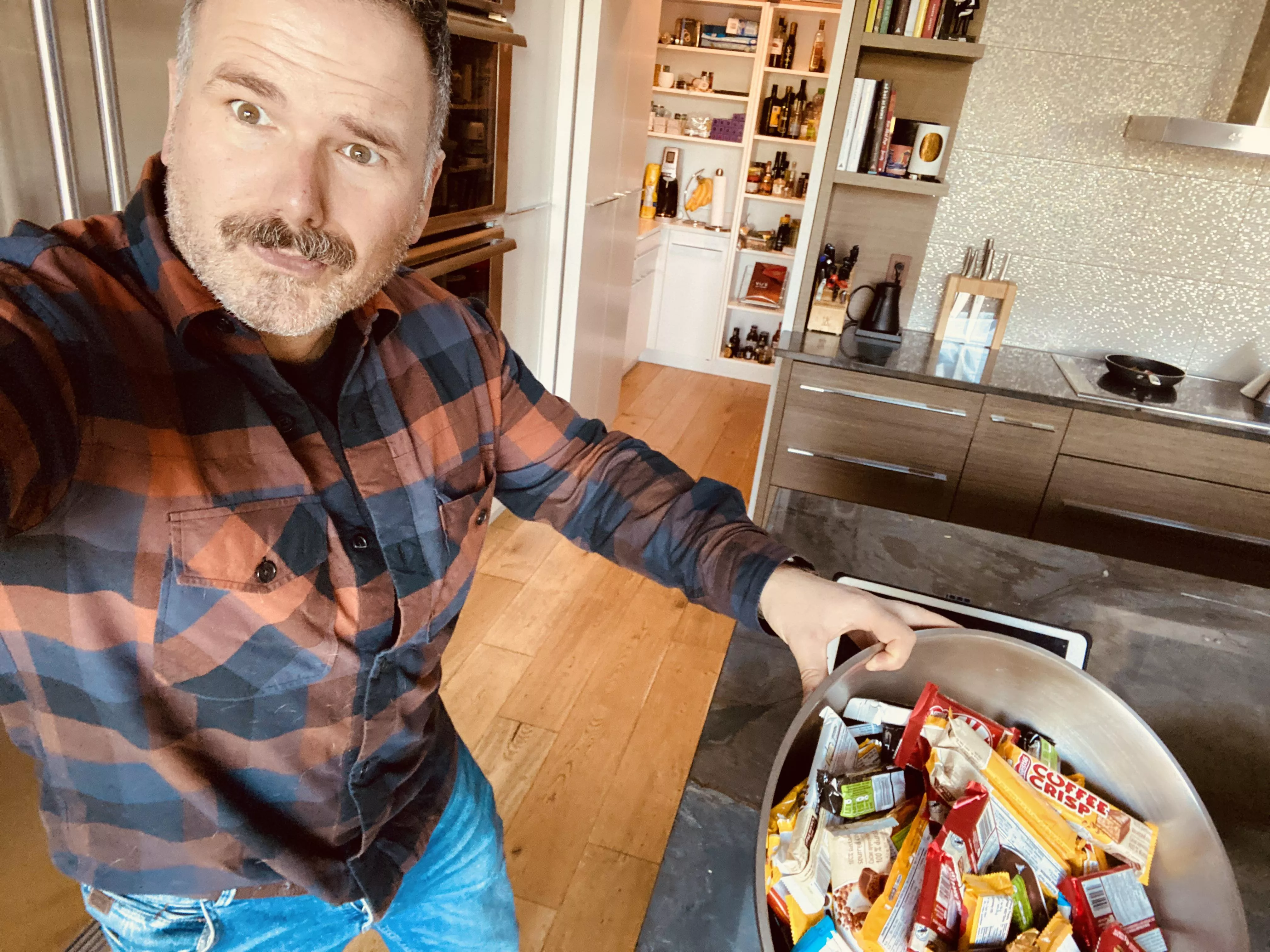 Pssst, don’t tell- Full size chocolate bars tomorrow night, boys….. posted by thisonesakeeper20