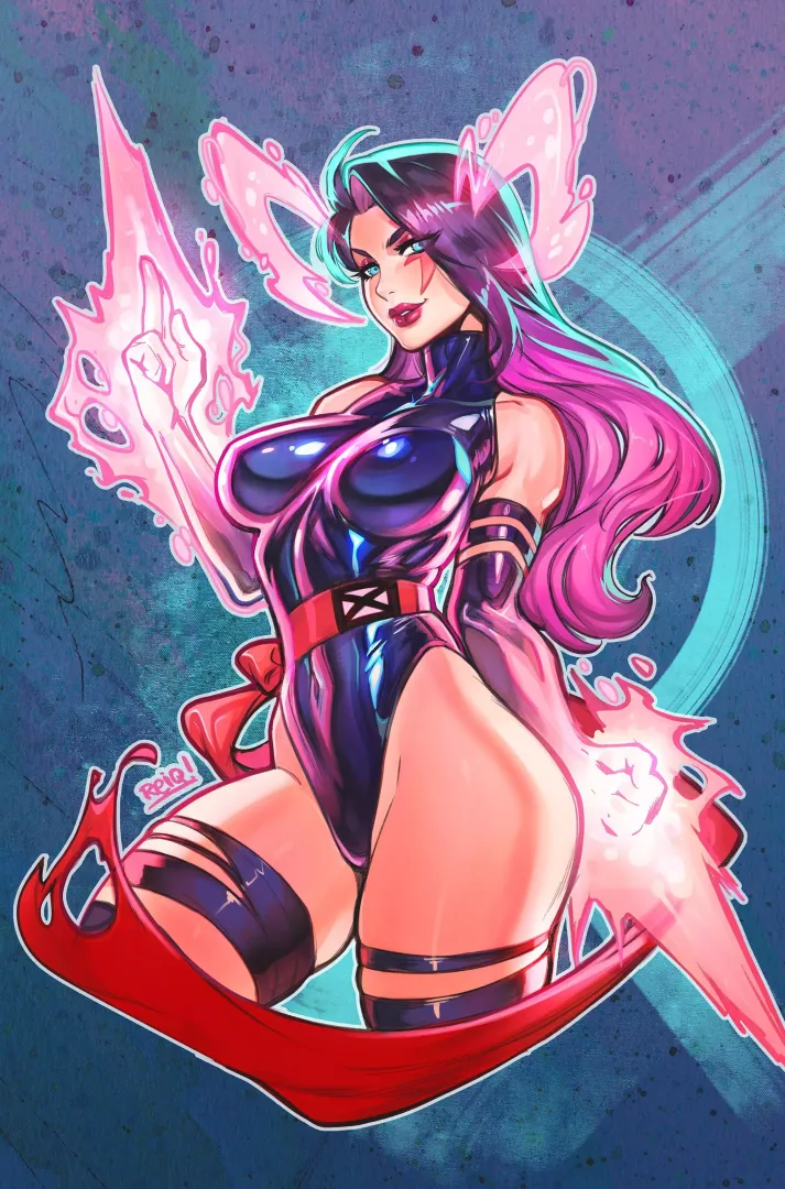 Psylocke posted by H-I-G-H-G