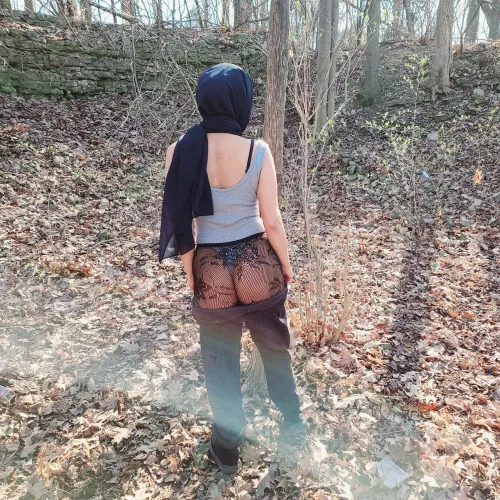 Public brown flashing by teentalifa