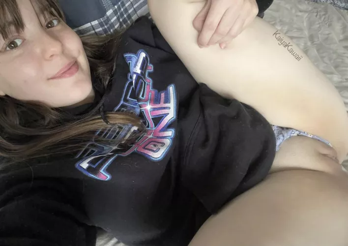 Pull my panties to the side and fuck me, please! by KaiyaKawaii