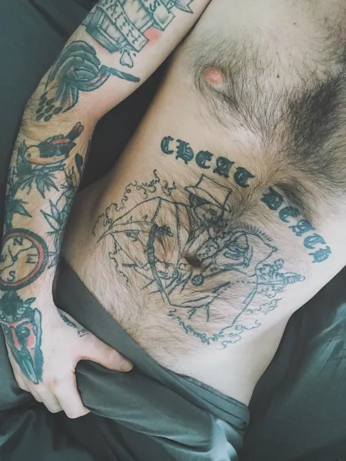 Pull the sheets down and put it in your mouth 😏 (OC) by JohnRyder606