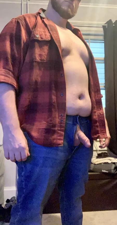 Pulled it out quick so you can suck me before I get back to work 😏 by benpapasquat68