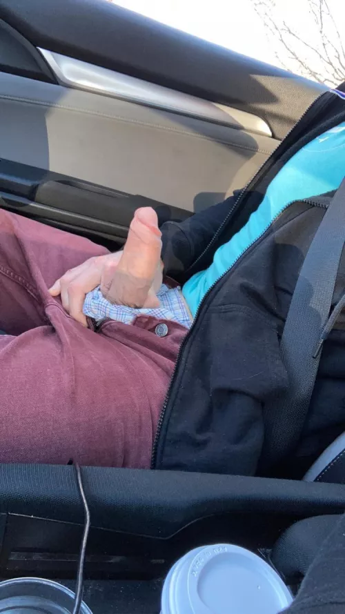 Pulled over for a moment on my way home from work…. What if you’d walked by? 😏 by swoshyswo