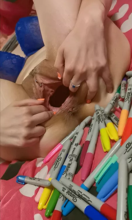 Pulling my fuck hole wide open! 😇 by CutePsychoPrincess