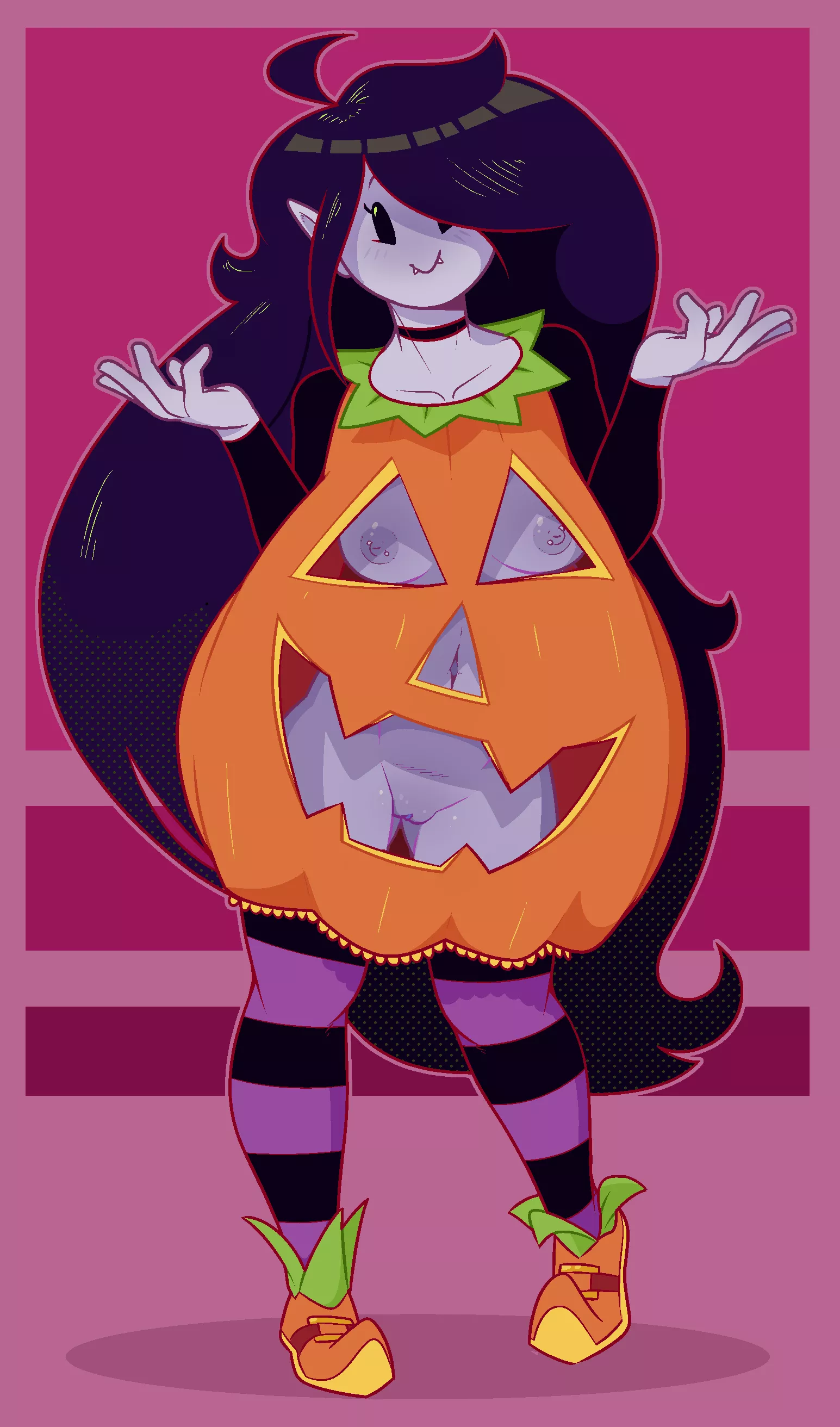 Pumpkin Marcy! posted by DabbleDraws