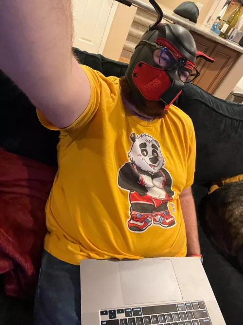 Pup IO stuck here doing server migrations for work on a Saturday night by mribnaughty