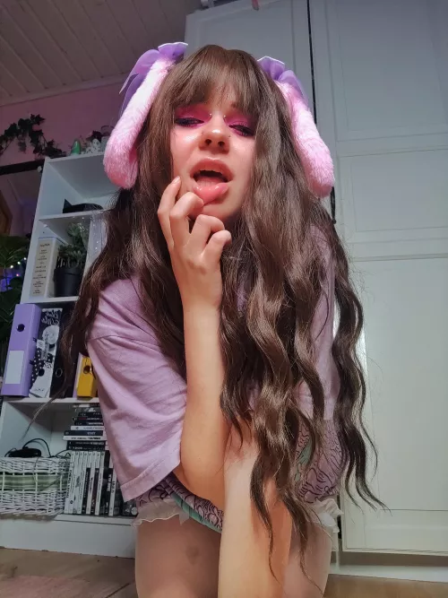 Puppy or bunny you decide 😝 by PleasurePetElle