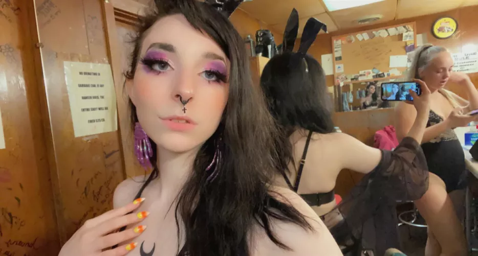 Purple eyeshadow for the first time 💜 by sourbxtch