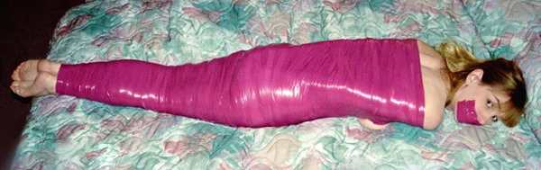 Purple mummy 2# posted by pBondage