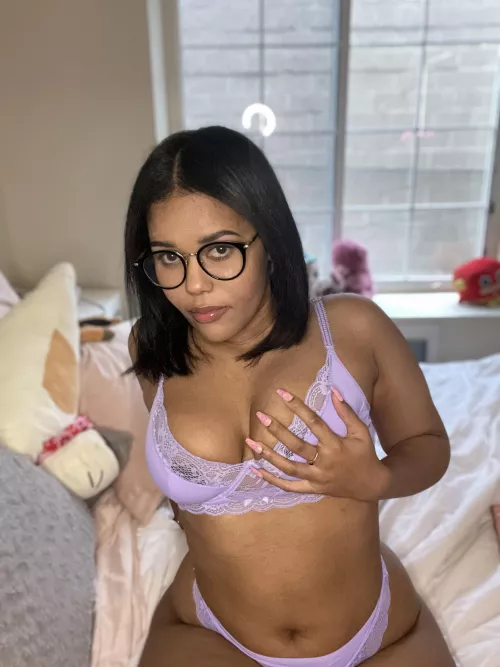 Purple my favorite color by layawhite