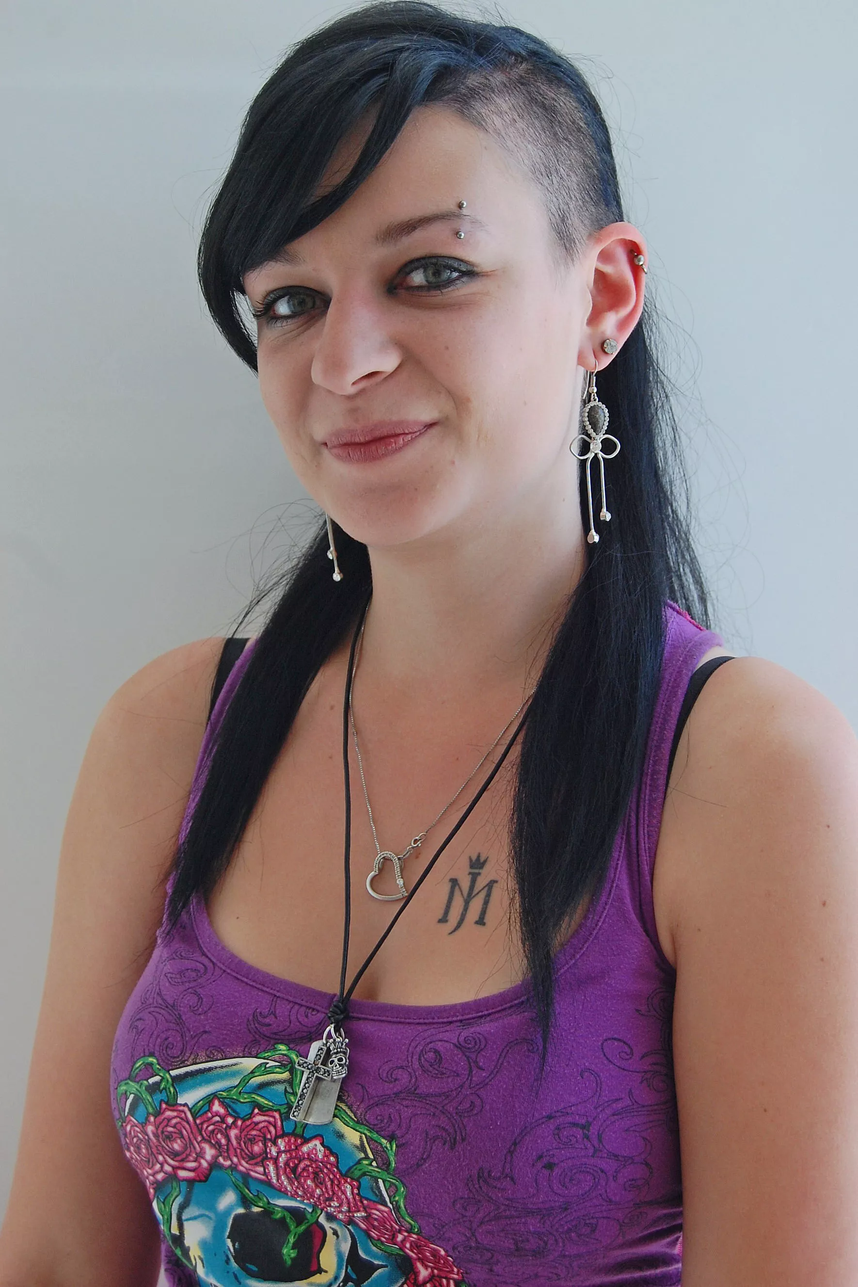 Purple piercings posted by [deleted]