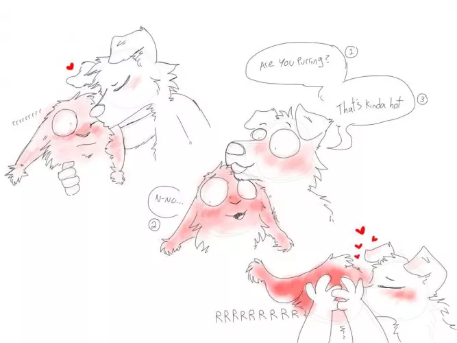 Purr! (Comic by me) by ledyBANG