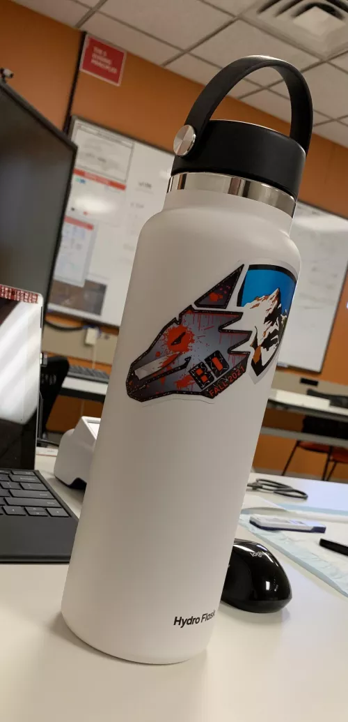 Put my BD sticker on my bottle, wonder if Anyone will recognize it and say something. by Scott_tristin