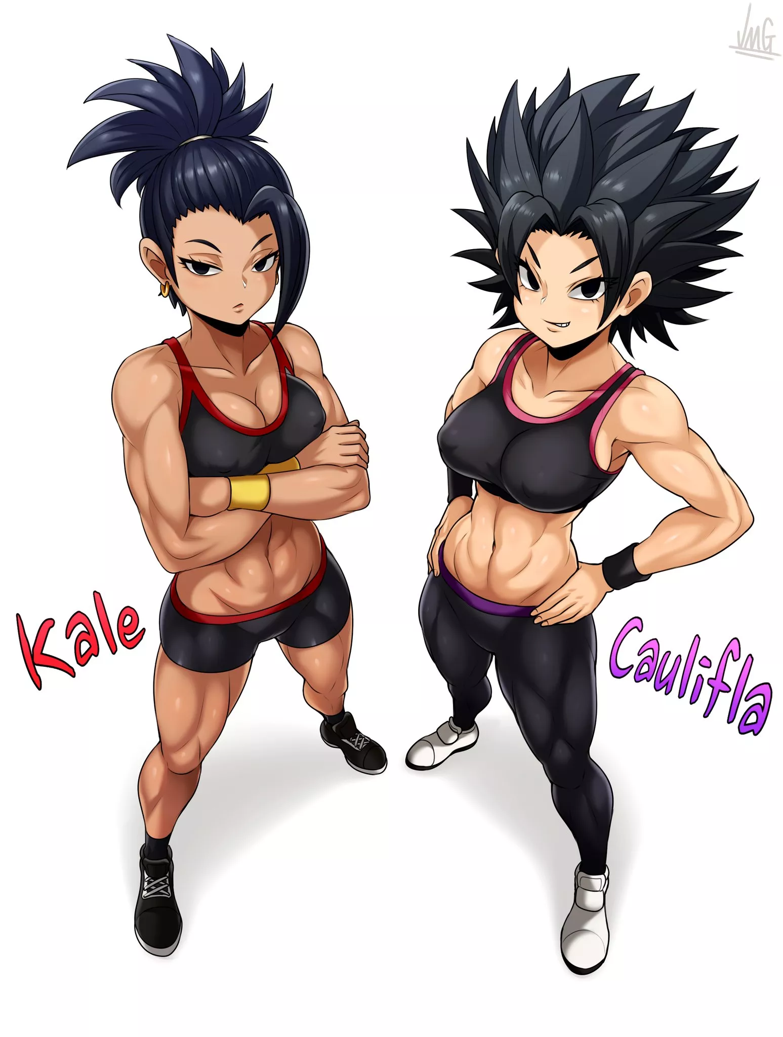 Put some Kale and Caulifla in your diet (JMG) [DragonBall Super] posted by Souted
