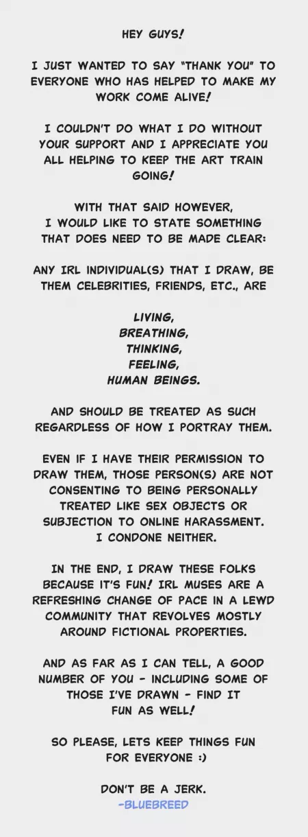 Putting this here before Smut [REDACTED] continues: by BlueBreed