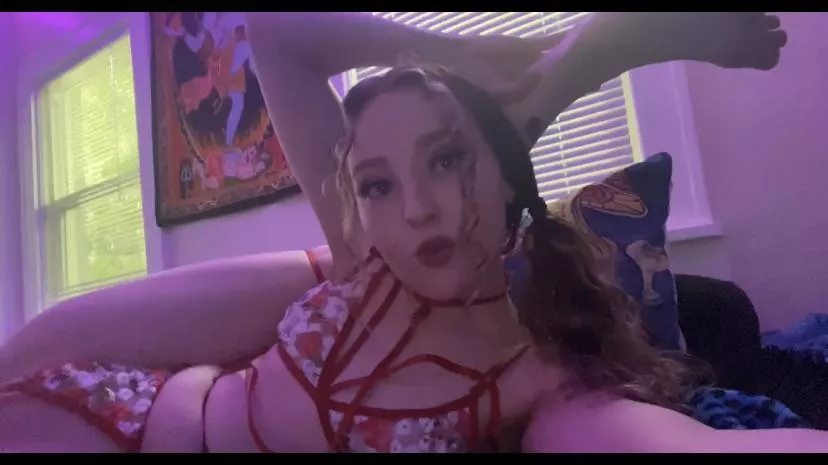 Putting your legs behind your head> posted by FetishFangirl