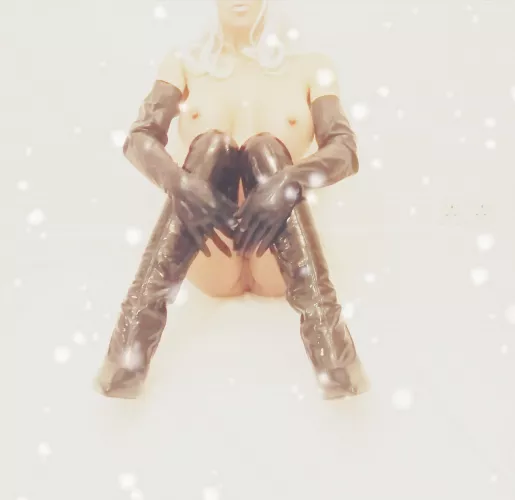 PVC Boots, Latex Gloves n Snow ❄️ (If you like it, be sure to check out the whole Set) 💋 by Ella_Incognita