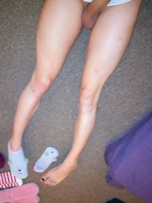 Pweeezze Dadddy... 🥺💖👣 My other Sock!! 😖🥺👣😚💋 (Submissive Mode) (Feminine Alpha💅👣💪) by StrafeKing1991