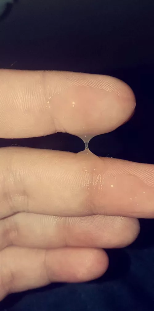 Pygeum seems to working 💦💦 woke up with this under my hood and I had to taste it 😈 by Special-Assignment67