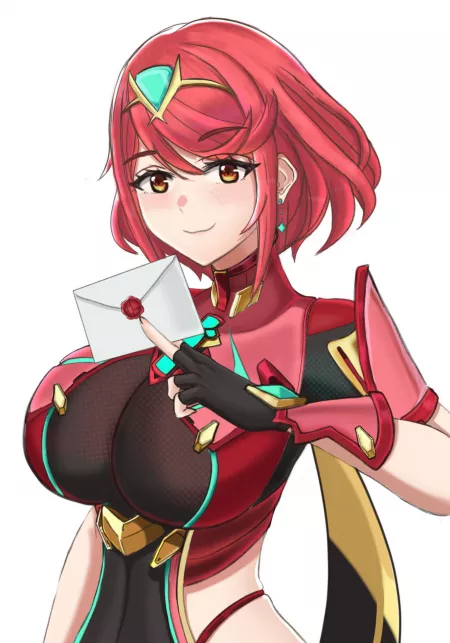 Pyra gets accepted into Smash (Desspie) by MrMotherStealer