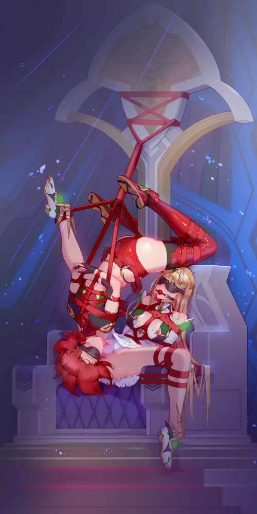 Pyra & Mythra by Tatwar