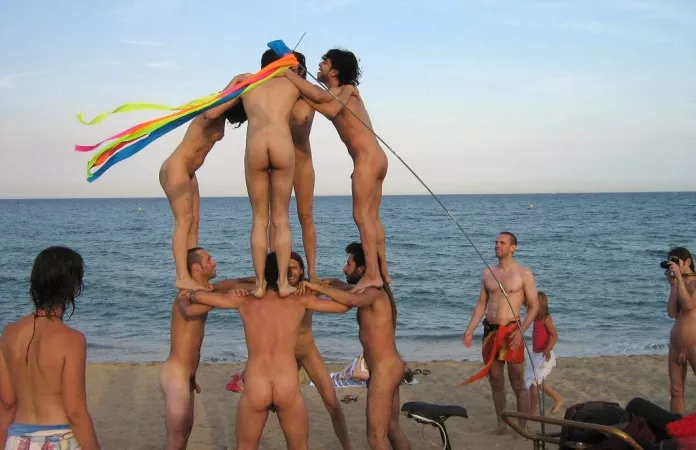 Pyramid at the beach by bobettebobqc