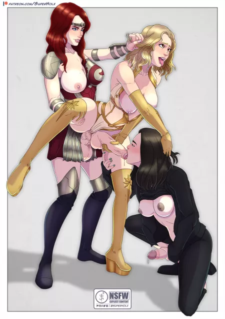 Queen Maeve, Starlight and Kimiko by SuperHolx (SuperHolx) [The Boys] by SuperHolx