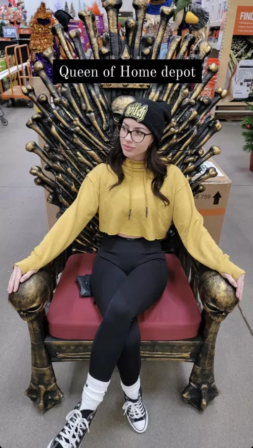 Queen of Home Depot by awkward_ennui