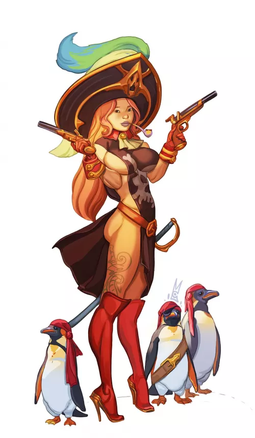 Queen of the seven seas by Milos Slavkovic by n0laloth