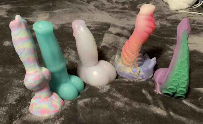 Quick little Family Photo of my collection ☺️ by SillyGothGirl