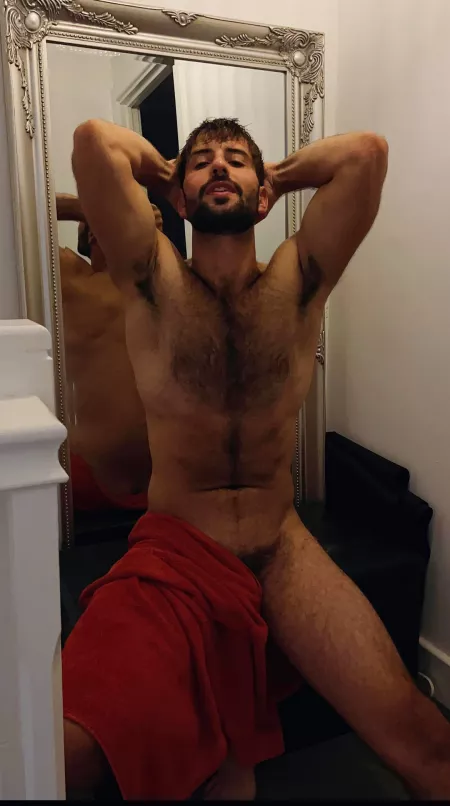 Quick pit shot before my post gym shower by Viprogue