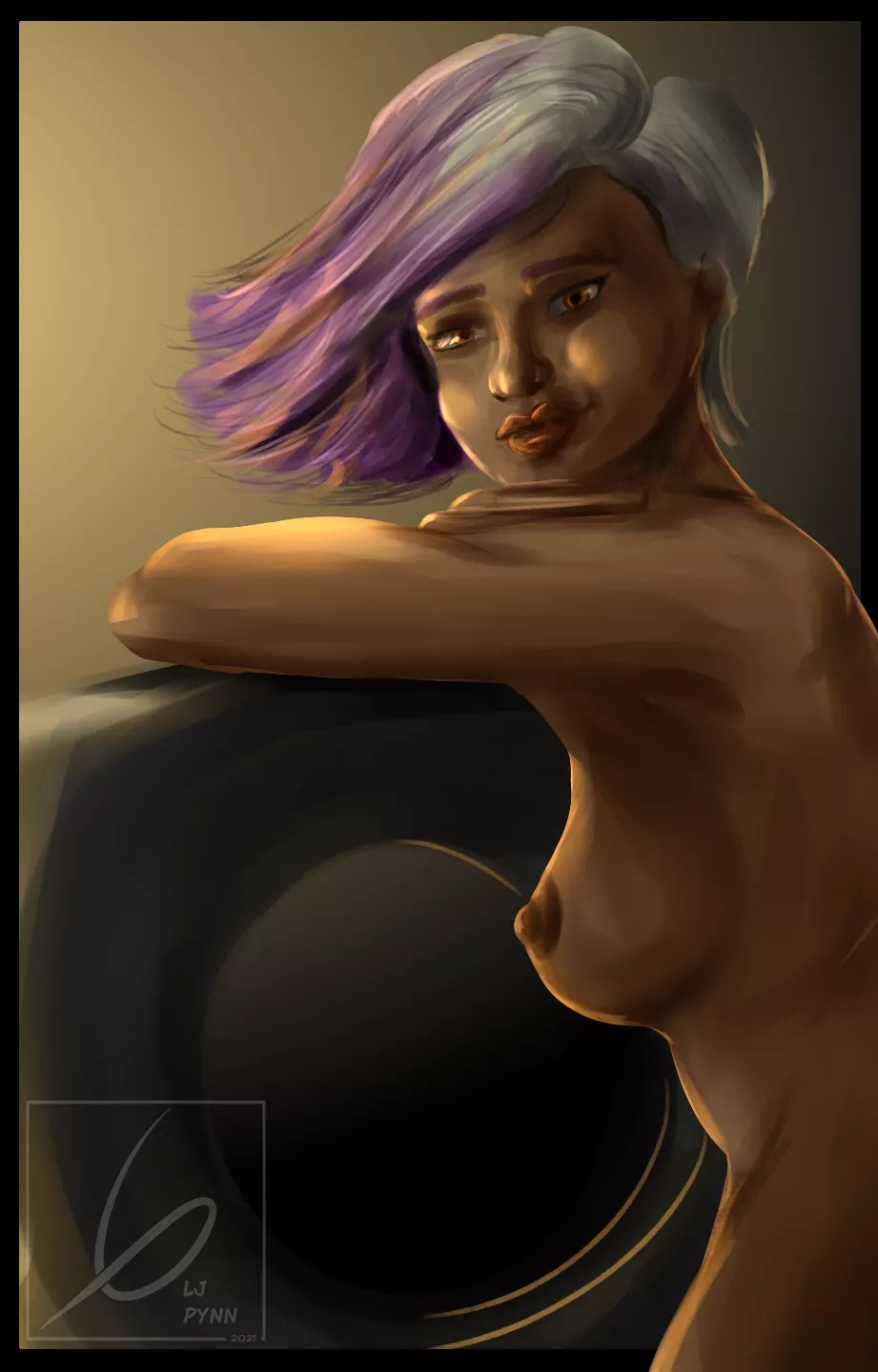 Quick Sabine Wren Doodle I did Tonight [@LjPynn] posted by LJ_Pynn