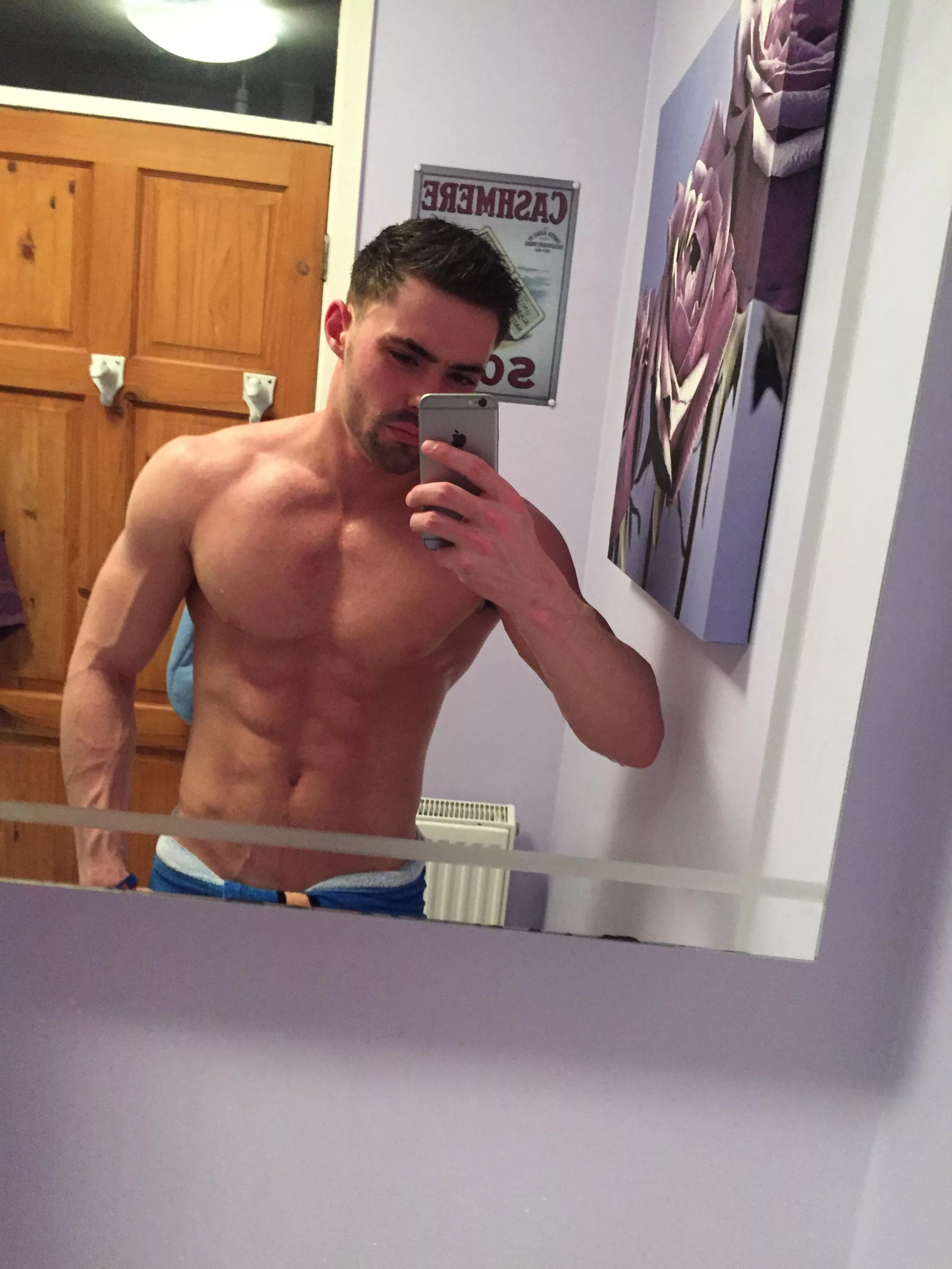 Quick shower posted by Cautious_Grab6023