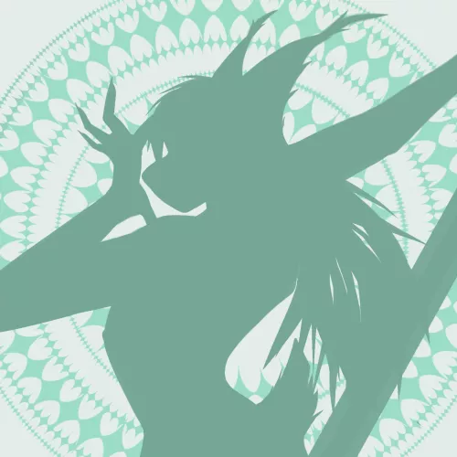 Quick Silhoutte art of my Lynx sona! by Troy204599