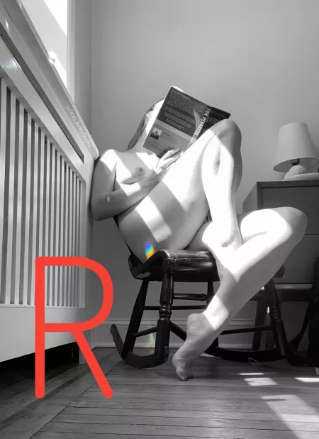 R is for Reading, Rainbow, and Rocking chair by mrs_kinkybooks