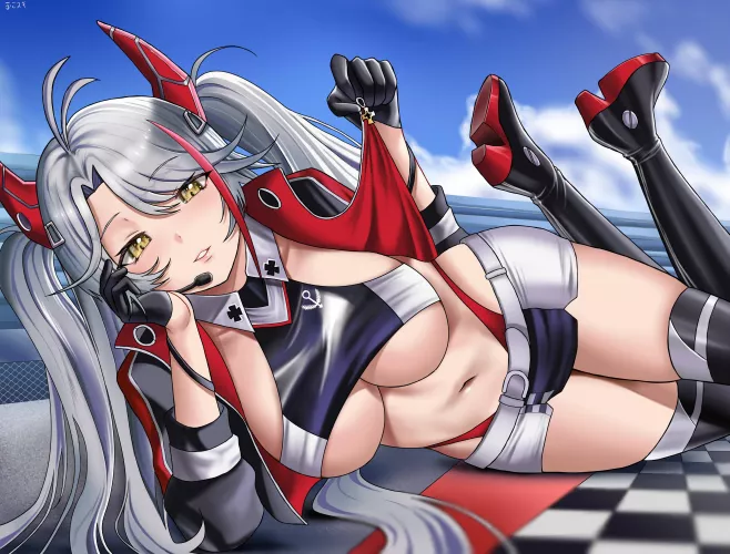 Race Queen Prinz [Azur Lane] by CheetahSperm18