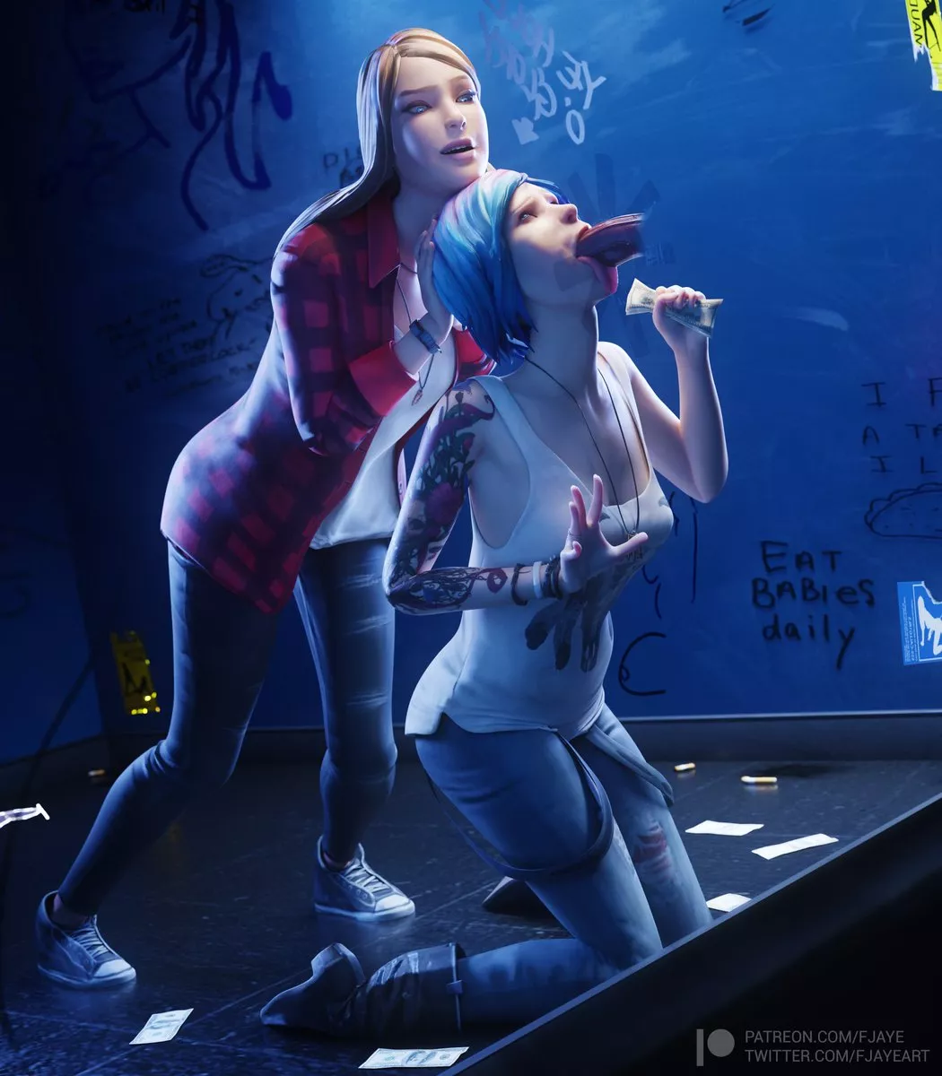 Rachel & Chloe (fjaye) posted by Kuro-Oji