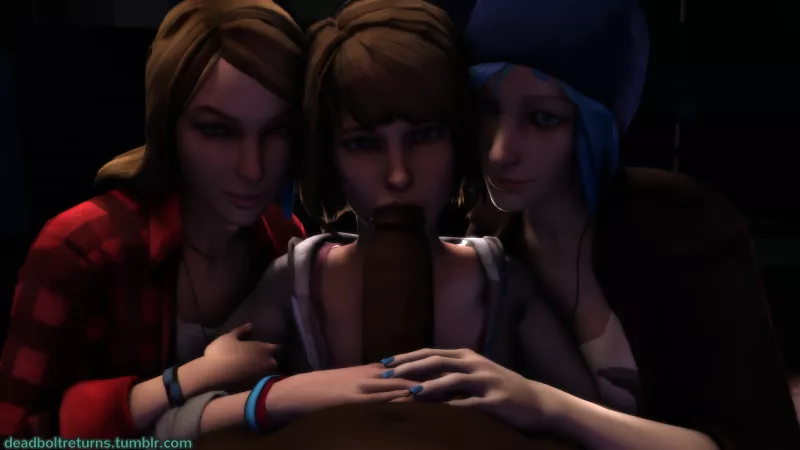 Rachel, Max and Chloe (Deadbolt Returns) by protoshujin