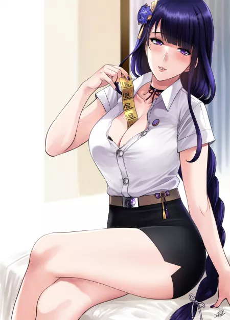 Raiden Shogun [Genshin Impact] by its_CheeChung