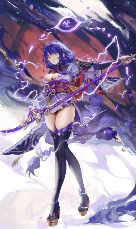 Raiden Shogun (KoiHan) by xSaviour_N