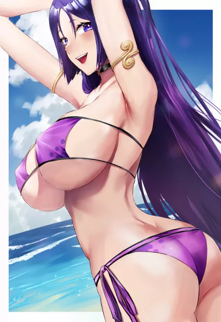 Raikou's incredible body by midnightassassinmc