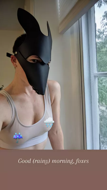 Rainy day 🦊🦊🦊 by kittennnnnnnnnn