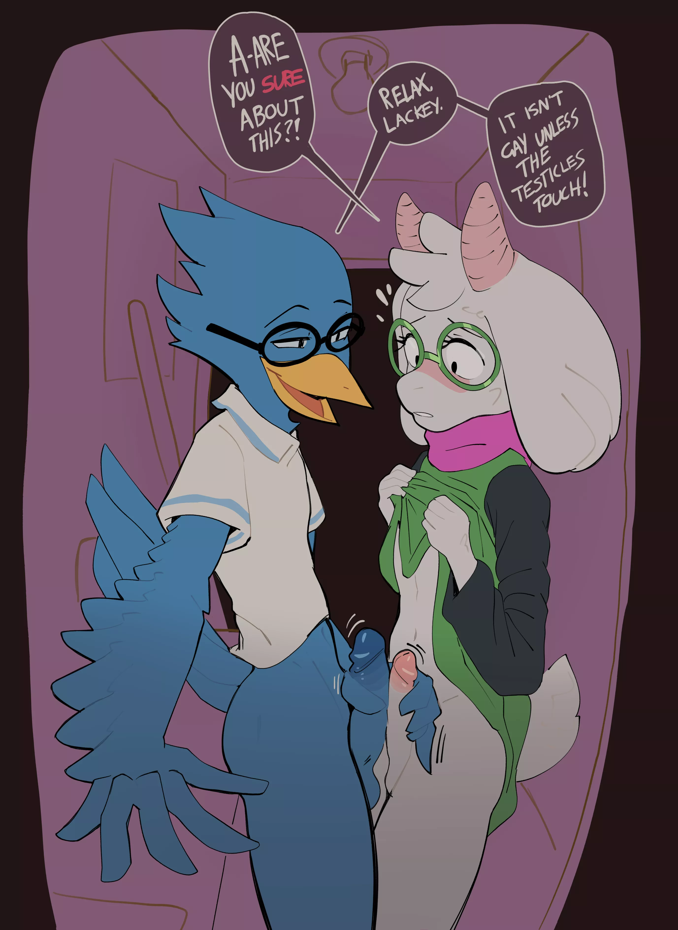 [Ralsei] [Berdly] (ASmallFridge) posted by Medical_Look_8399