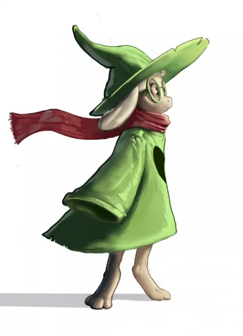 ralsei by (@winpuss on twitter) by Calpico_Calpis