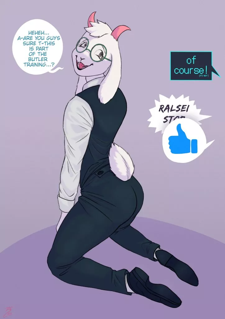 [RALSEI] IN A SUIT? 😳 (art by me) posted by Saturturn