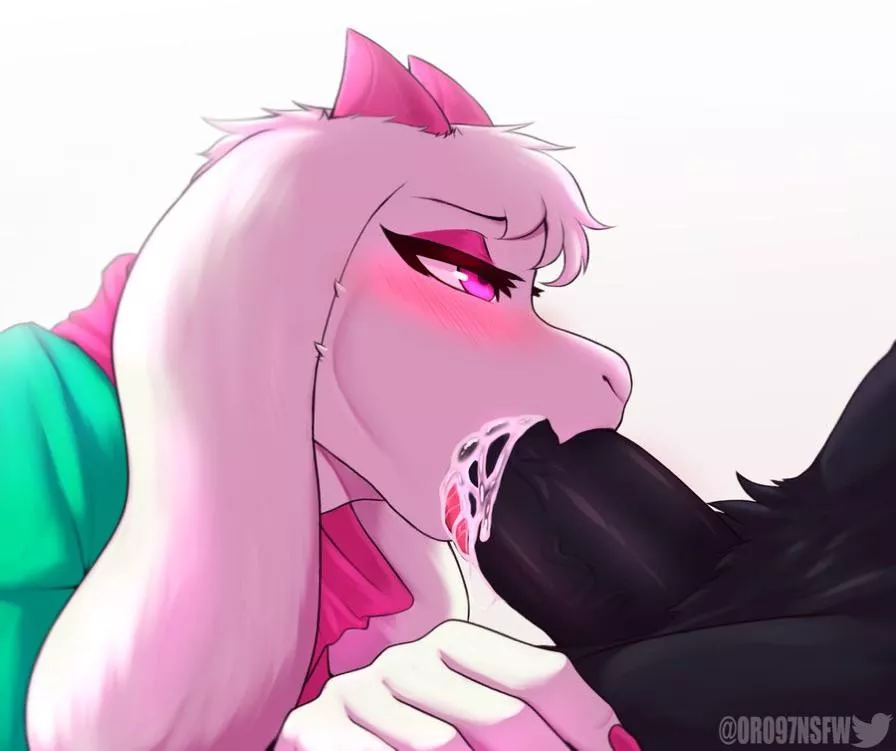 [Ralsei] learning how to please (@Oro97Nsfw) posted by wipes