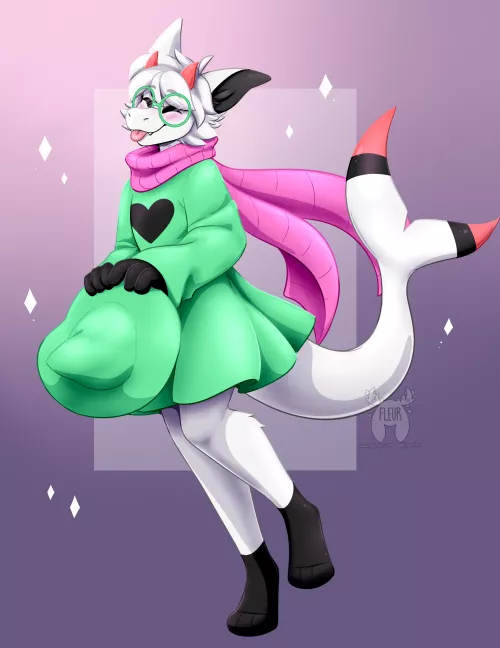 Ralsei Manokit (Art by me: @Fleurfurr on twitter) by Fleurfurr
